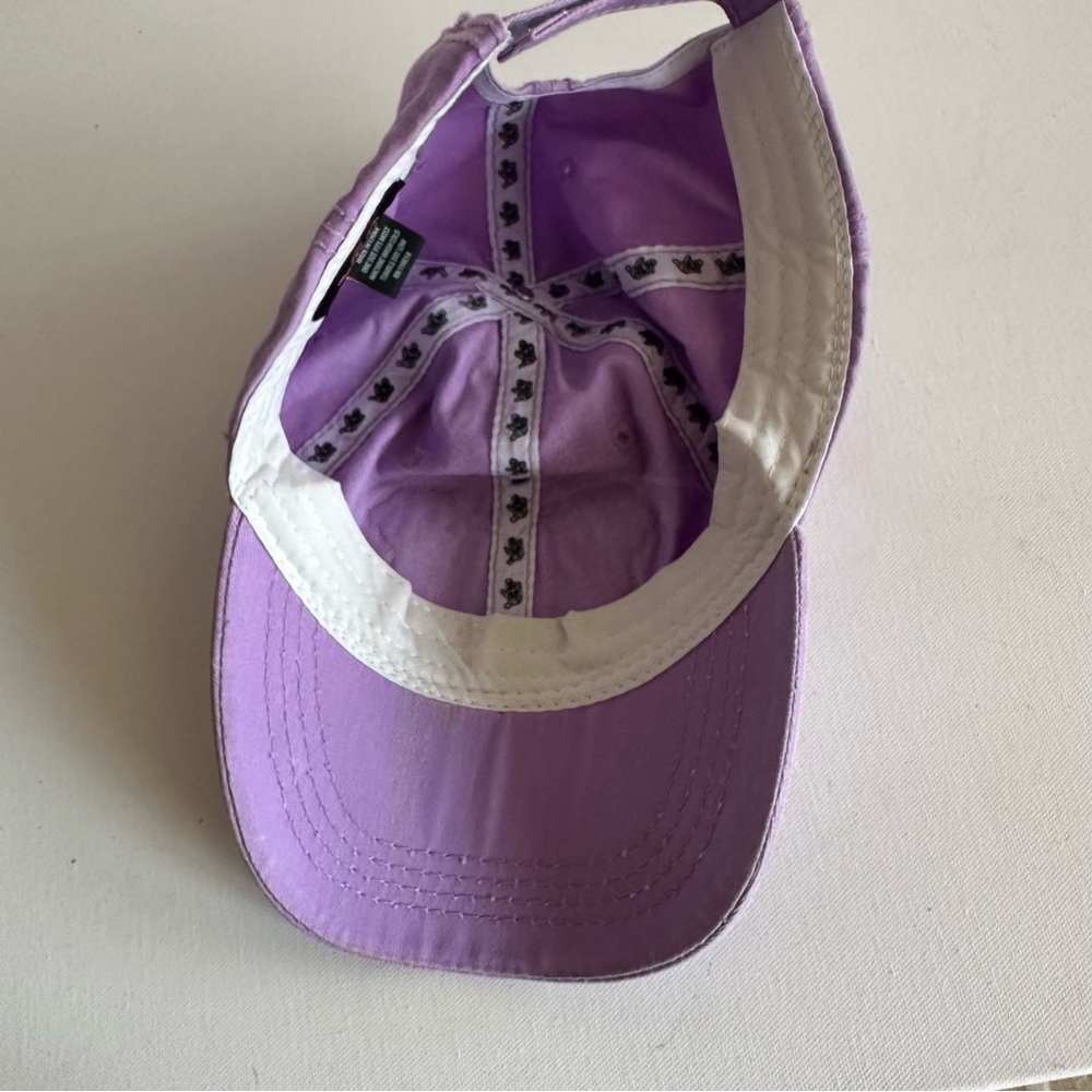 NWOT Wild Wear Embroidered “Beach Please” & “do not disturb” Lavender Purple Cap - Picture 9 of 9